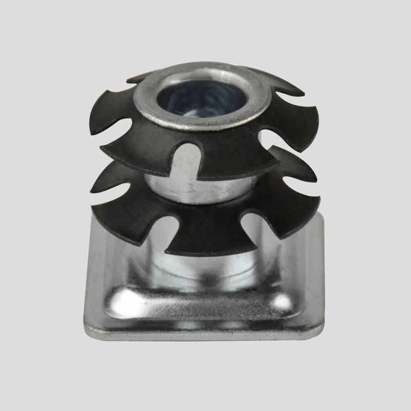 Square Caster Socket‖2 Clips